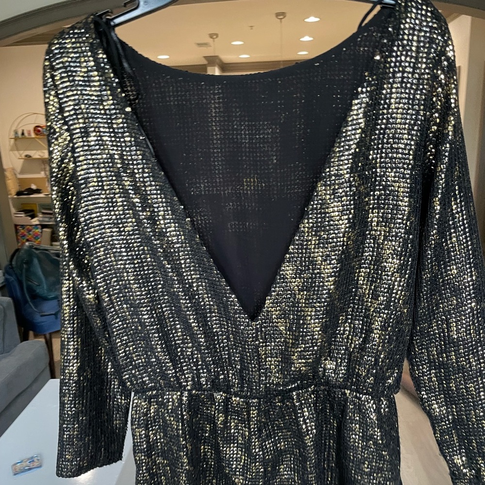 Zara Sequin Jumpsuit - image 6